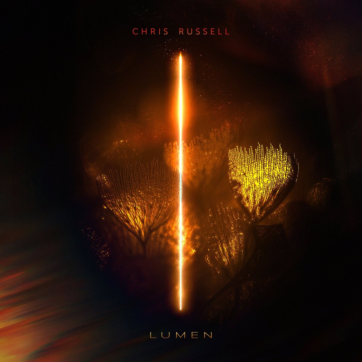 Chris Russell - Lumen (Album Cover Art) Spotted Peccary Music
